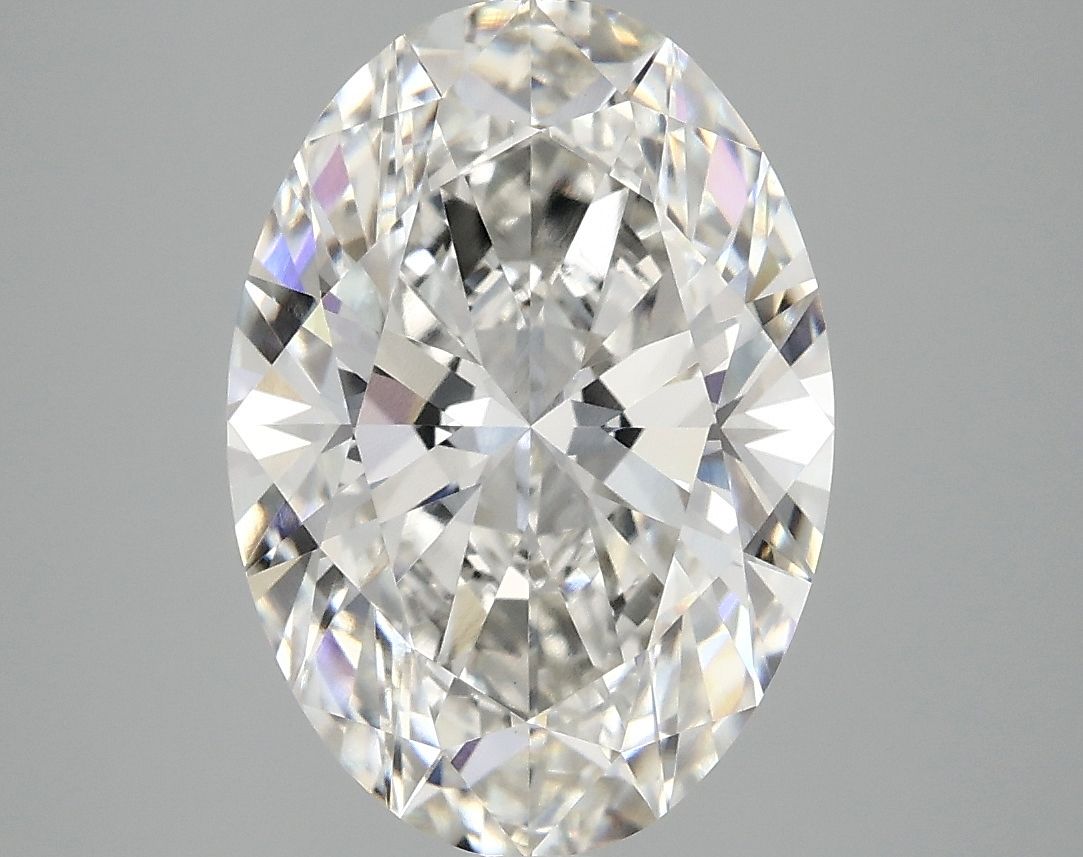 4.10 ct. oval Lab Grown Diamond front image