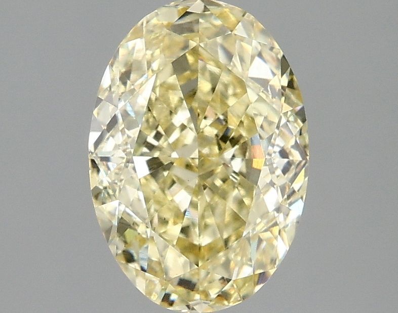 2.10 ct. oval Lab Grown Diamond front image