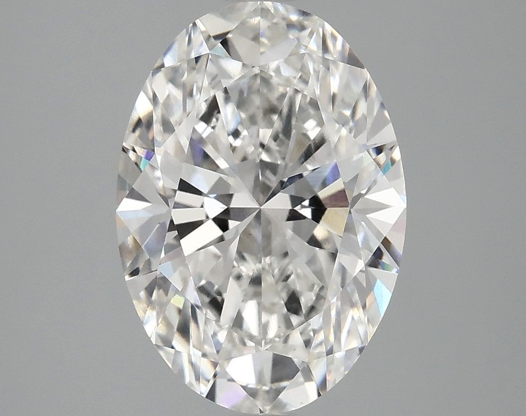 3.73 ct. oval Lab Grown Diamond front image