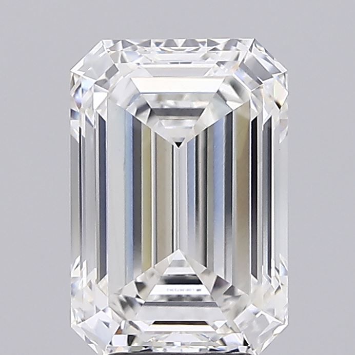 4.05 ct. emerald Lab Grown Diamond front image