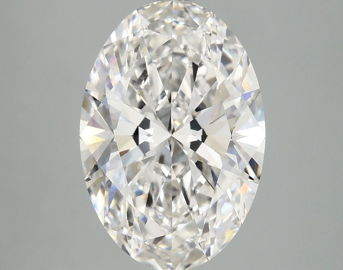 3.98 ct. oval Lab Grown Diamond front image