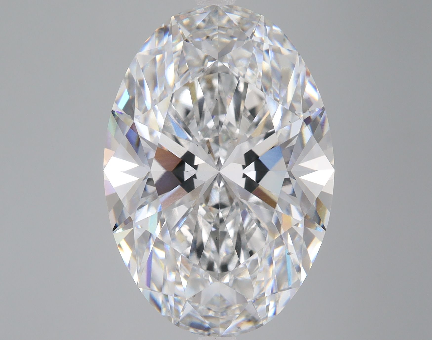11.78 ct. oval Lab Grown Diamond front image