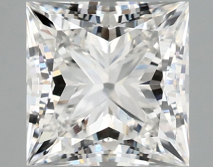 4.04 ct. princess Lab Grown Diamond front image