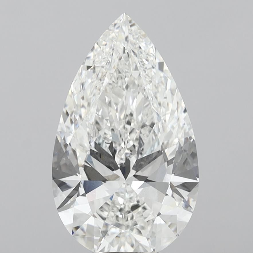 7.07 ct. pear Lab Grown Diamond front image