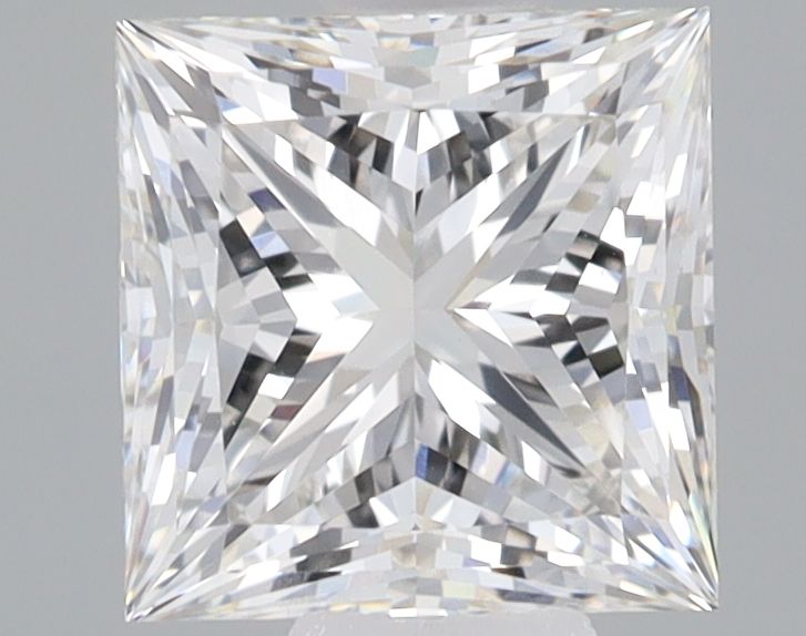 1.34 ct lab-grown Princess Diamond