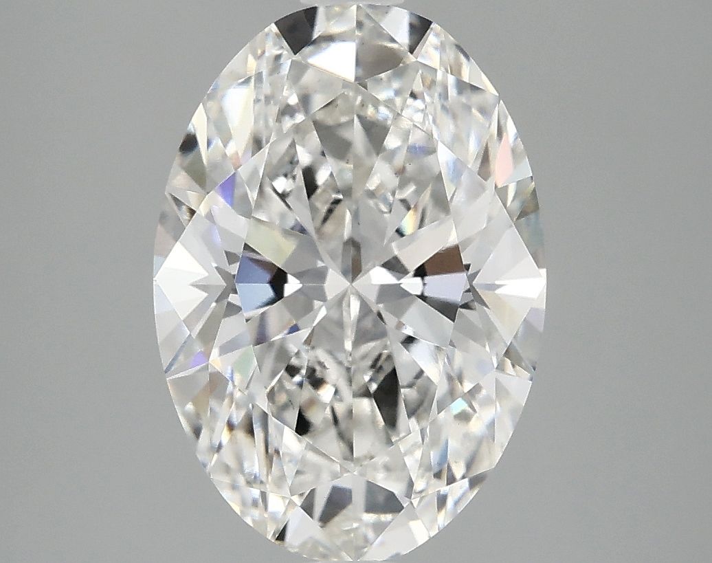 3.45 ct. oval Lab Grown Diamond front image