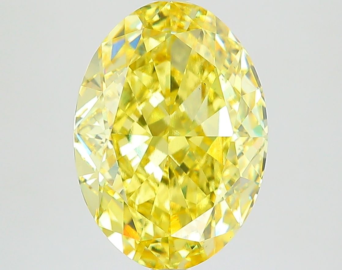 5.36 ct. oval Lab Grown Diamond front image