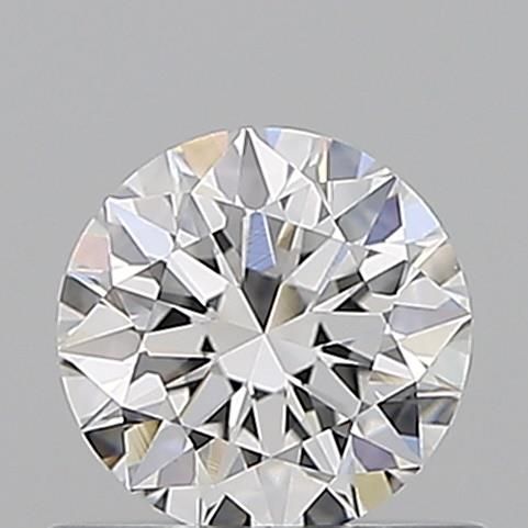 Diamant Rond 0.61 ct - Couleur D - Pureté IF