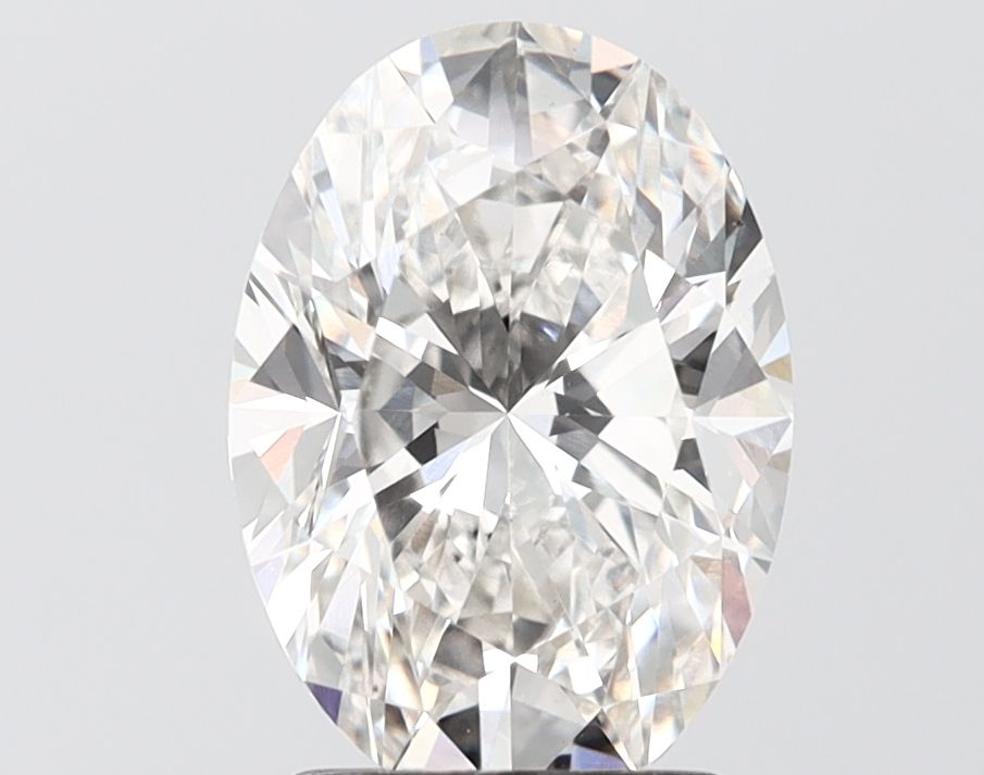 2.67 ct. oval Lab Grown Diamond front image