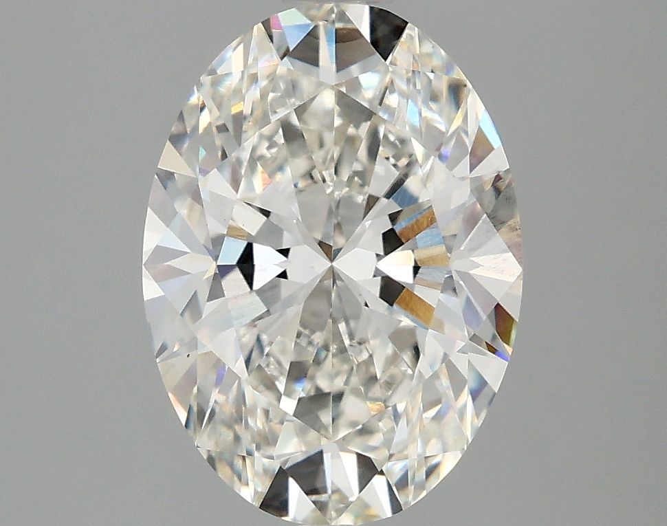 2.87 ct. oval Lab Grown Diamond front image