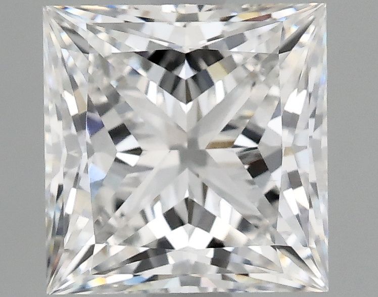 2.10 ct. princess Lab Grown Diamond front image
