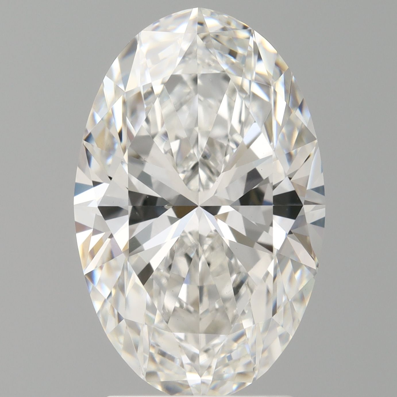 3.05 ct. oval Lab Grown Diamond front image