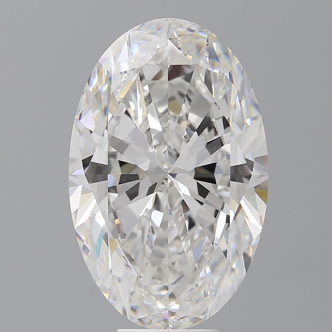 9.54 ct. oval Lab Grown Diamond front image