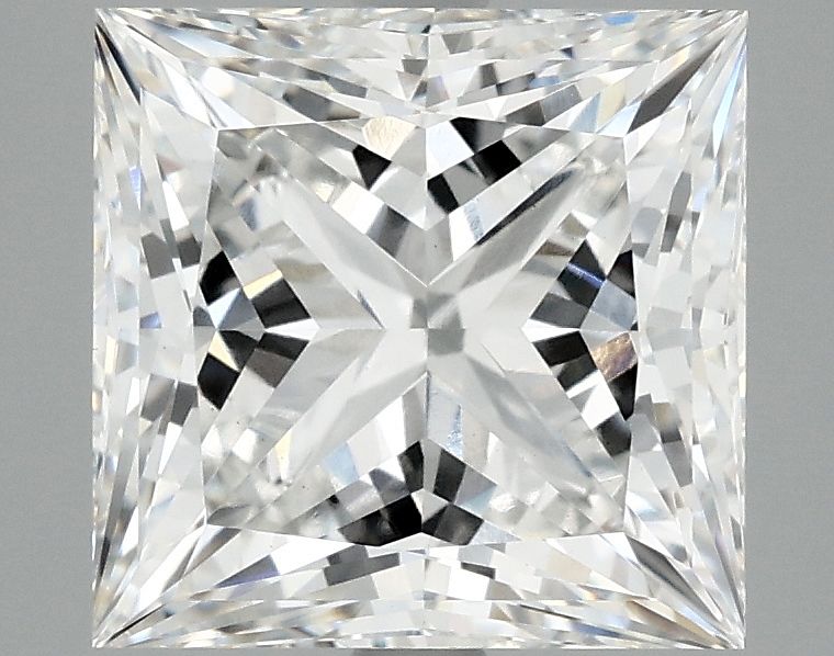 4.18 ct. princess Lab Grown Diamond front image