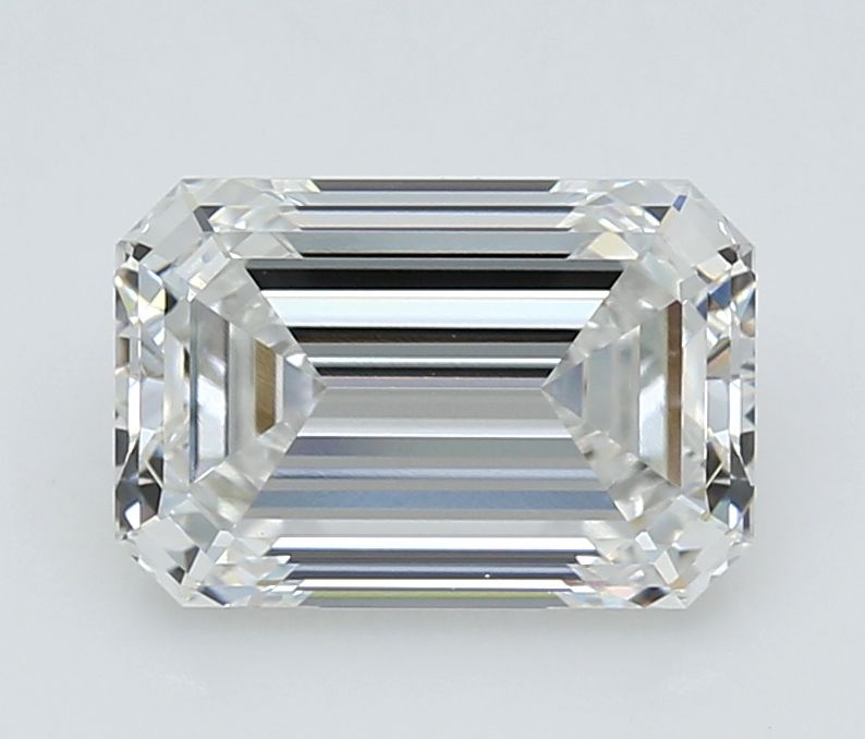 3.34 ct. emerald Lab Grown Diamond front image