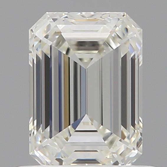 Diamant Émeraude 0.70 ct - Couleur J - Pureté VS1