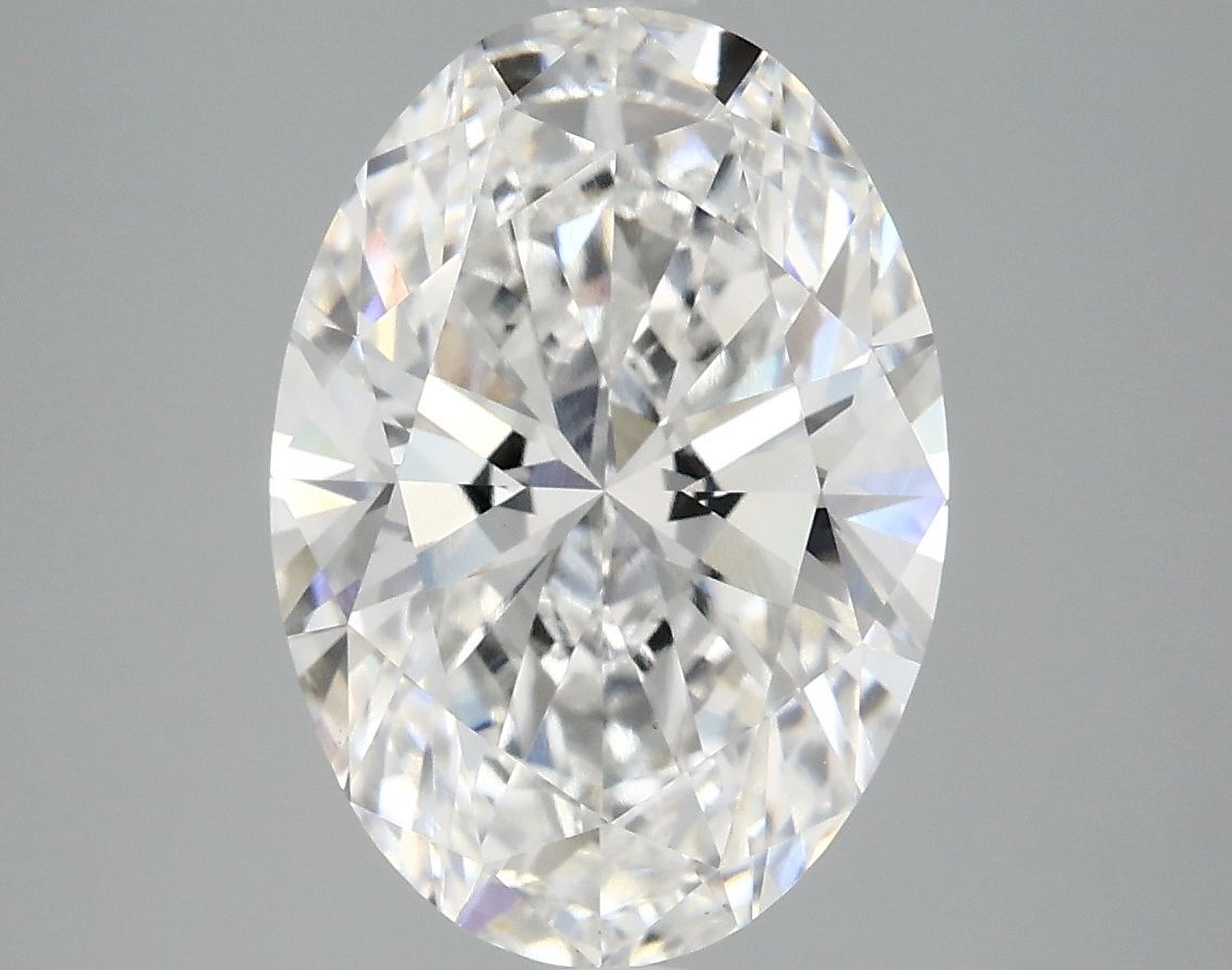 3.95 ct. oval Lab Grown Diamond front image