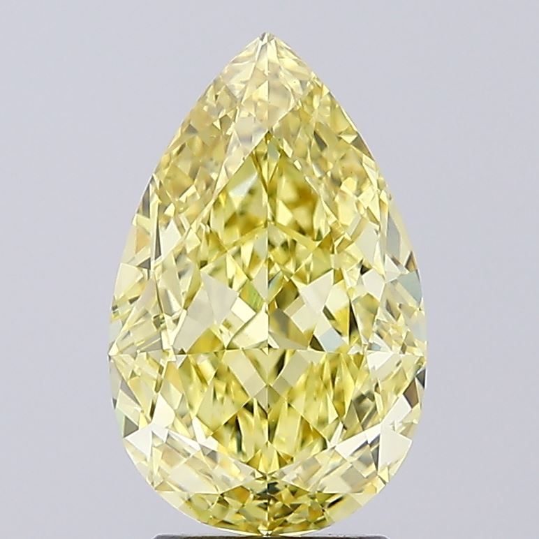3.67 ct. pear Lab Grown Diamond front image