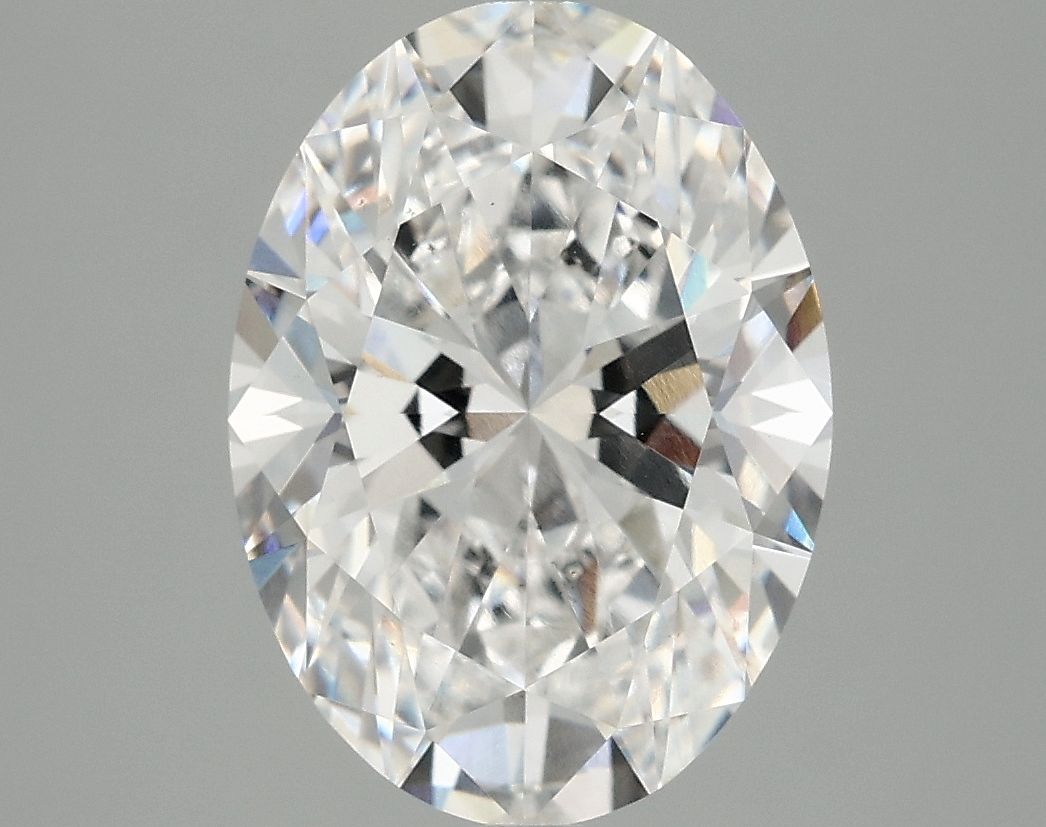 3.96 ct. oval Lab Grown Diamond front image