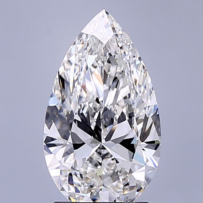 2.05 ct. pear Lab Grown Diamond front image