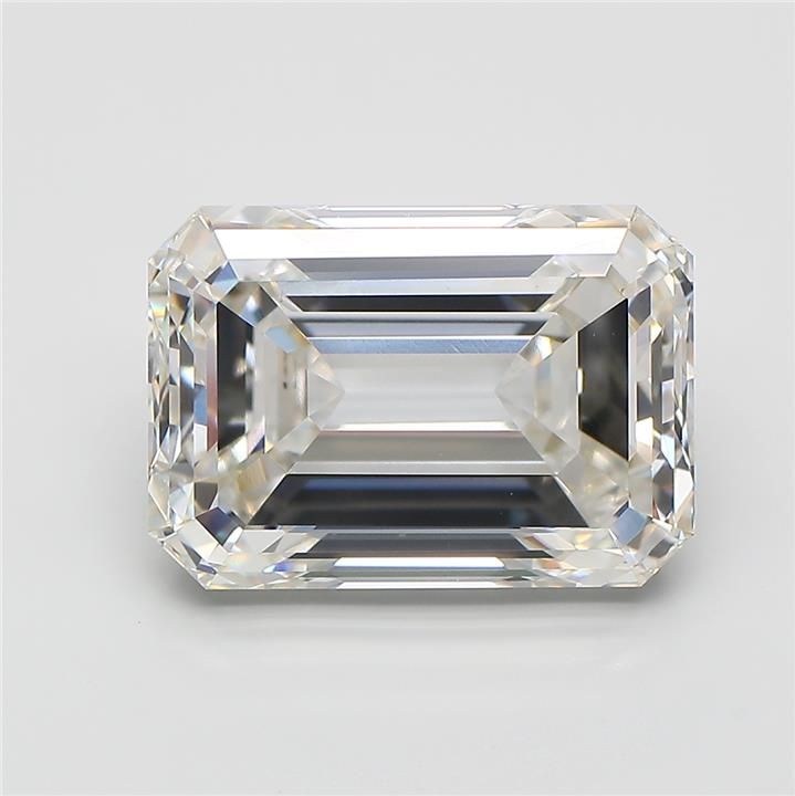 7.02 ct. emerald Lab Grown Diamond front image