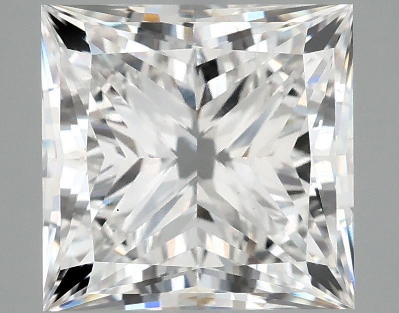 5.08 ct. princess Lab Grown Diamond front image