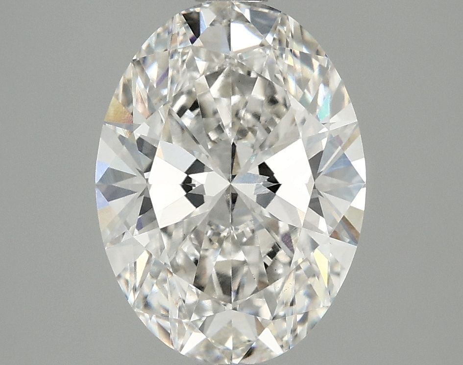 2.86 ct. oval Lab Grown Diamond front image