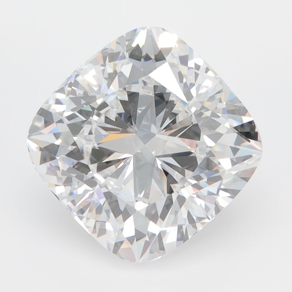 4.09 Carat Cushion Shaped Ideal Cut D-VVS1 - IGI Certified Lab Grown Diamond