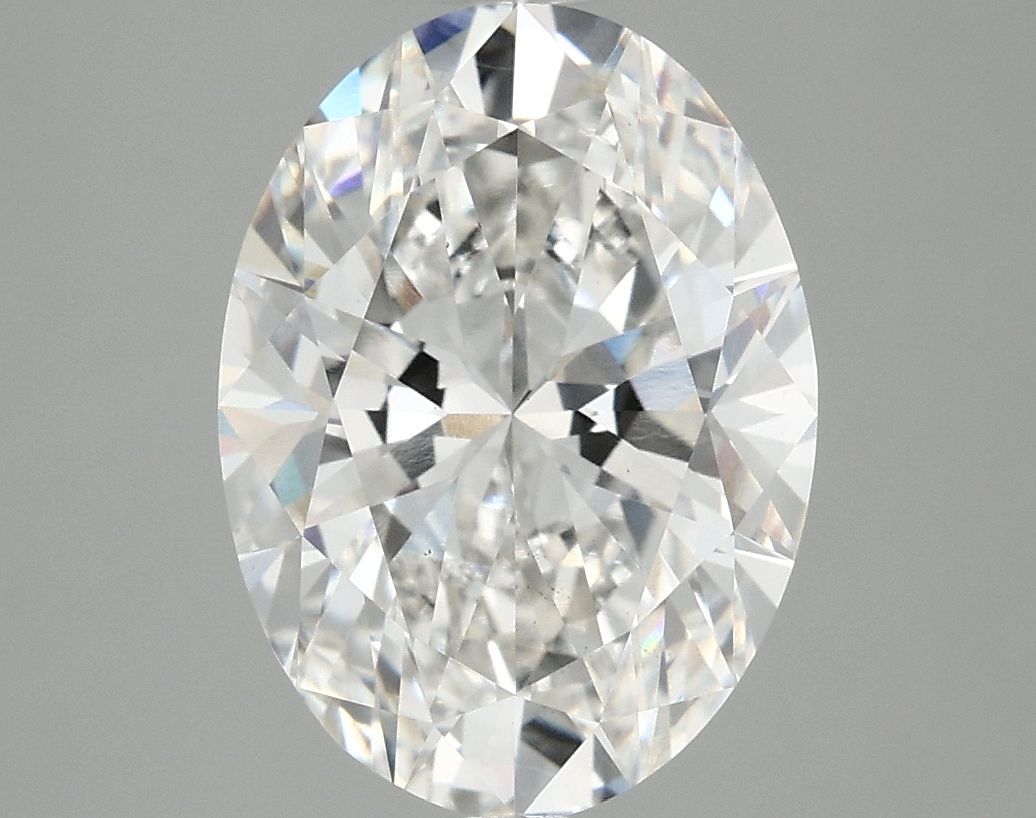 3.90 ct. oval Lab Grown Diamond front image