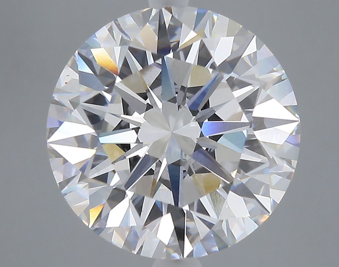 7.04 ct. round Lab Grown Diamond front image