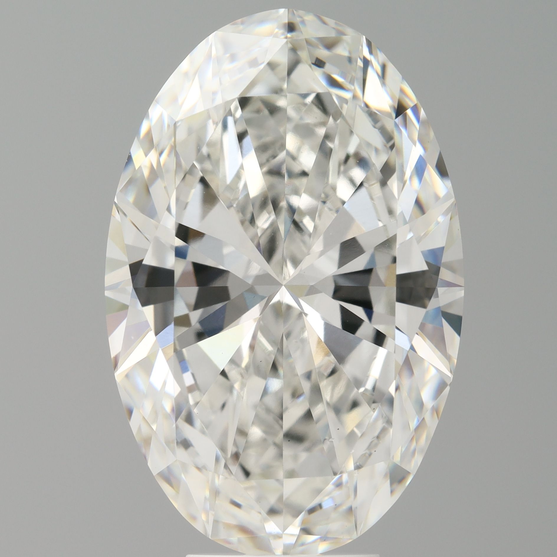 7.53 ct. oval Lab Grown Diamond front image