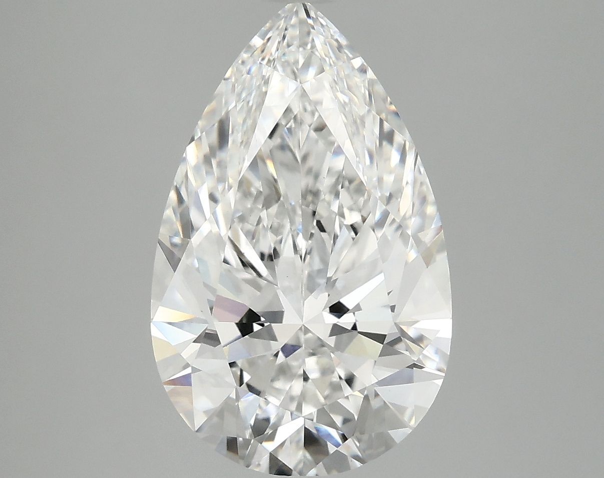4.10 ct. pear Lab Grown Diamond front image