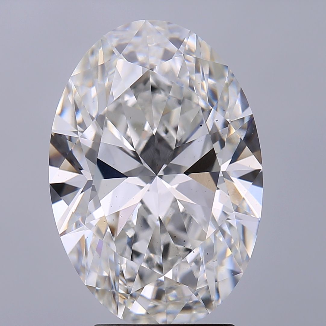 3.20 ct. oval Lab Grown Diamond front image