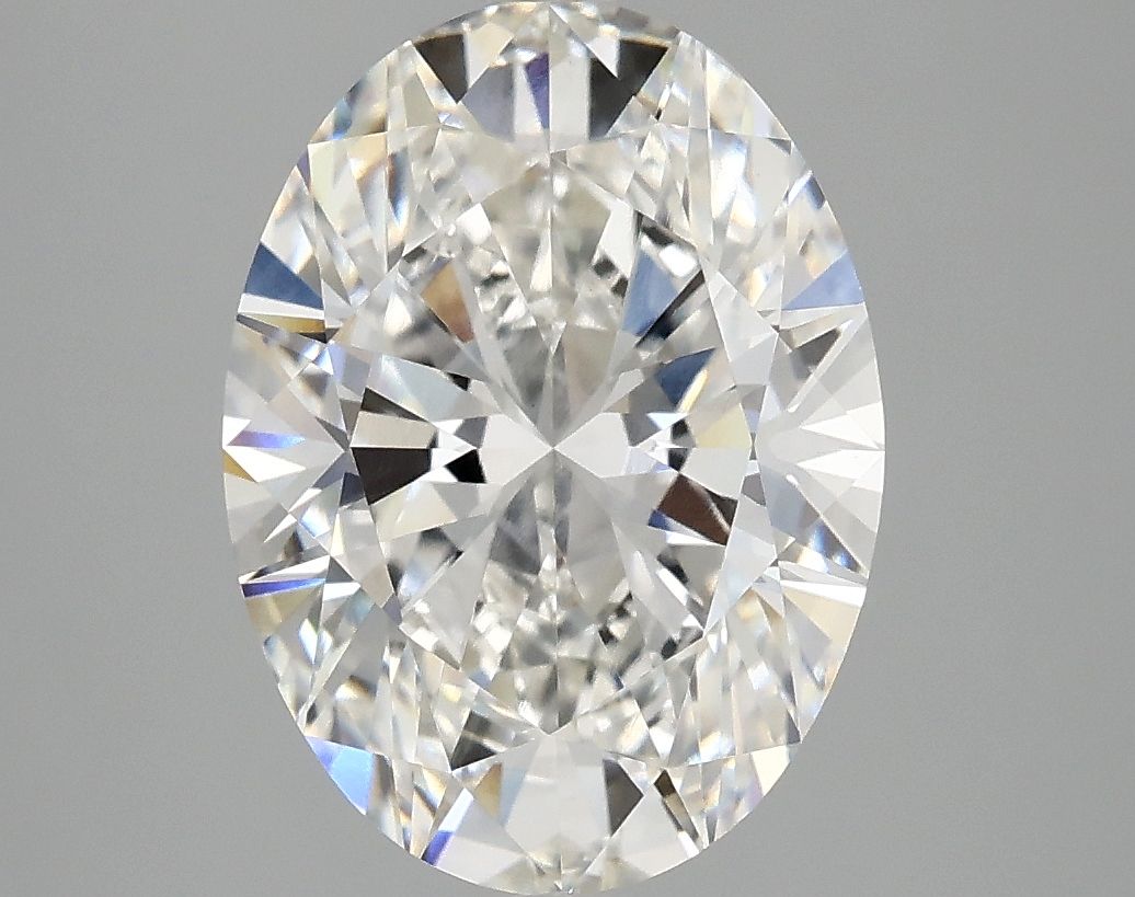 3.92 ct. oval Lab Grown Diamond front image