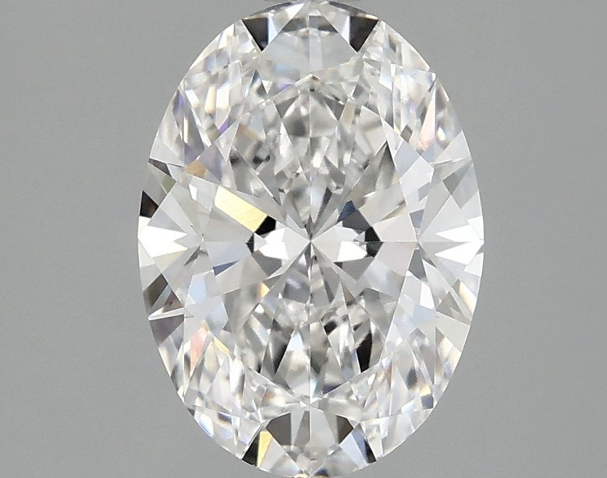 2.10 ct. oval Lab Grown Diamond front image