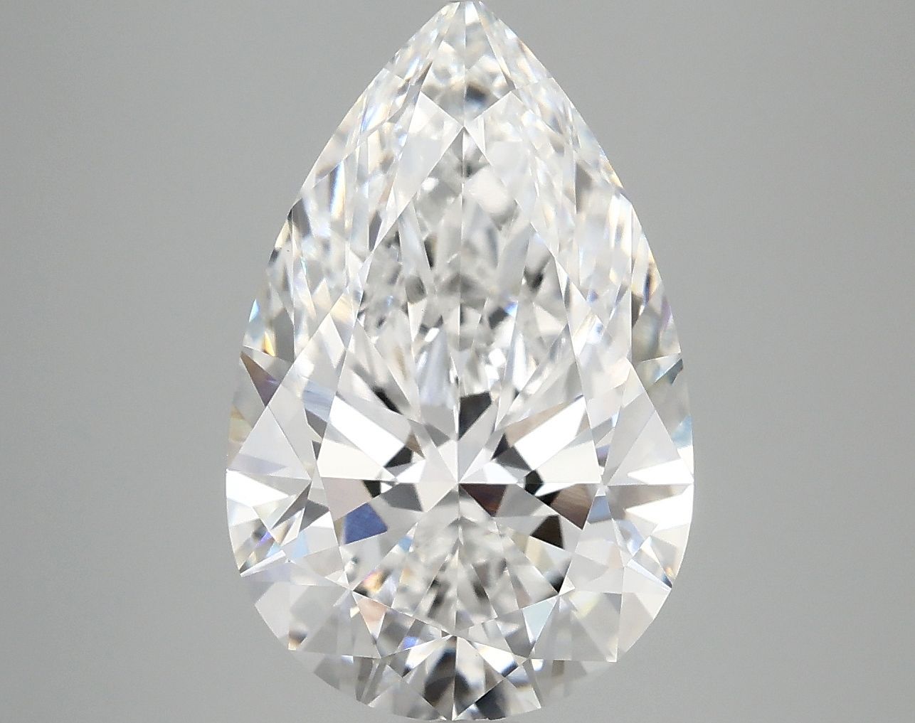 5.07 ct. pear Lab Grown Diamond front image