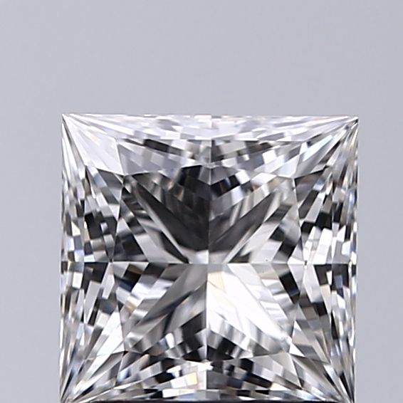 1.21 ct. princess Lab Grown Diamond front image