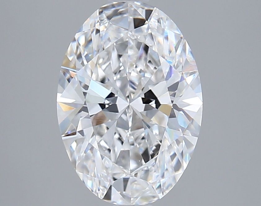 2.03 ct. oval Lab Grown Diamond front image