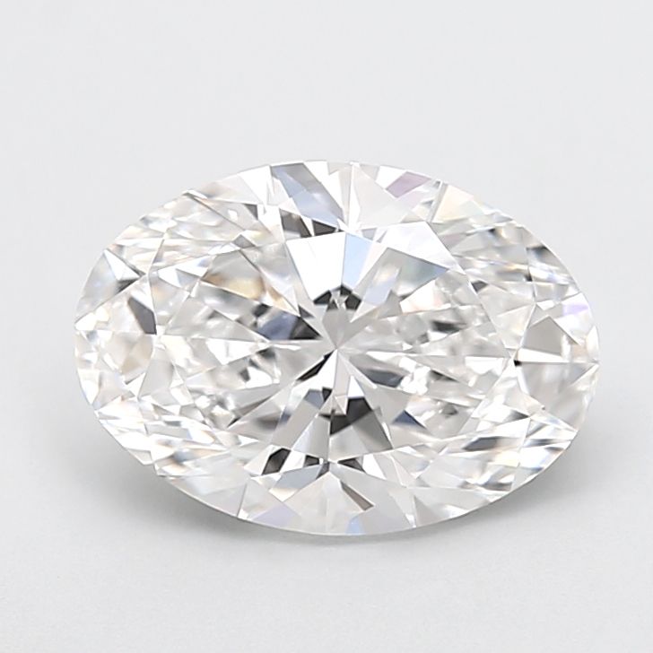 3.70 ct. oval Lab Grown Diamond front image