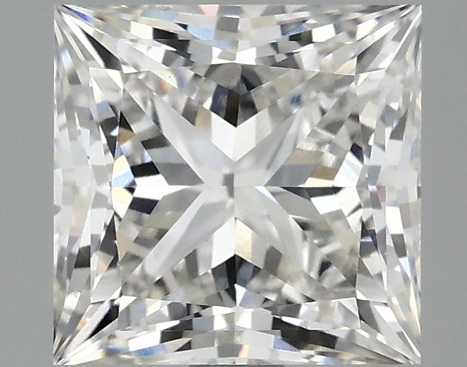2.10 ct. princess Lab Grown Diamond front image