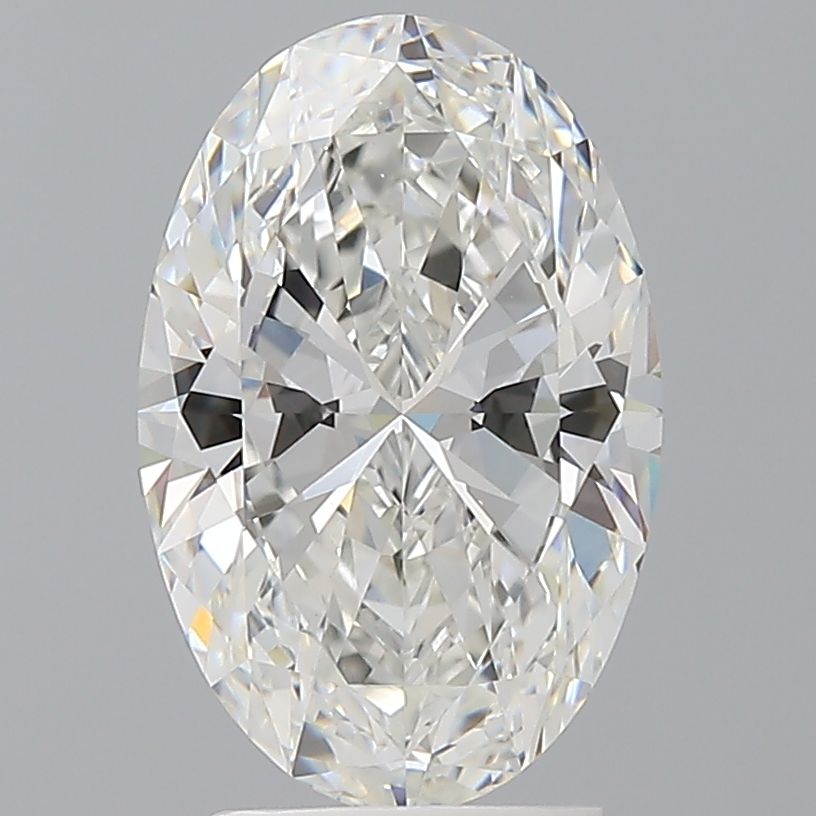 3.02 ct. oval Lab Grown Diamond front image