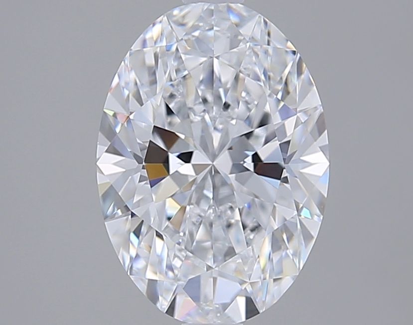 2.07 ct. oval Lab Grown Diamond front image