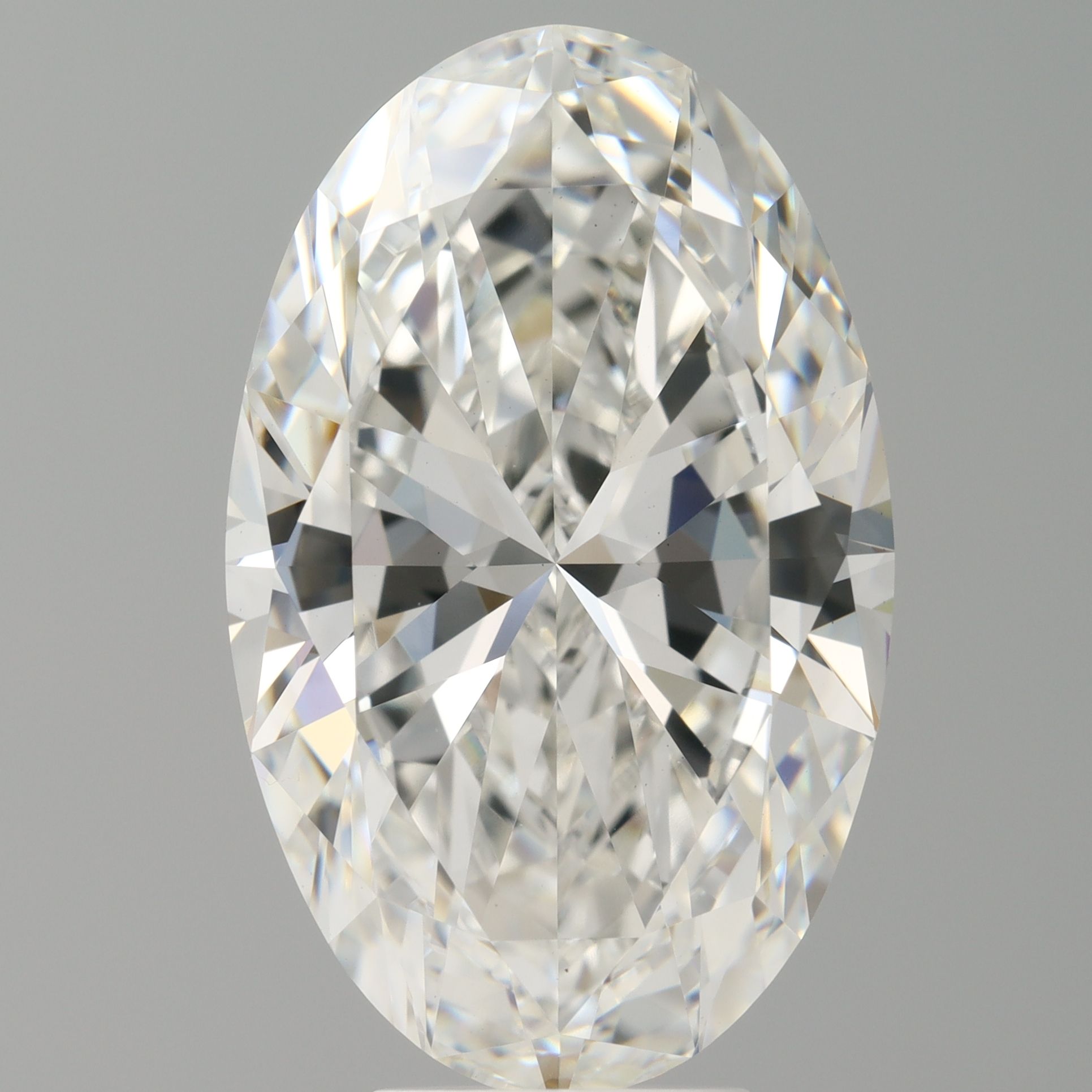 7.11 ct. oval Lab Grown Diamond front image
