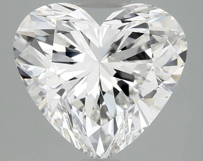 3.09 carat e VVS2 EX Cut IGI heart diamond