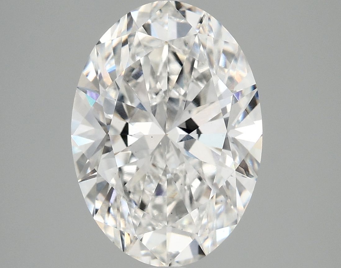 4.05 ct. oval Lab Grown Diamond front image