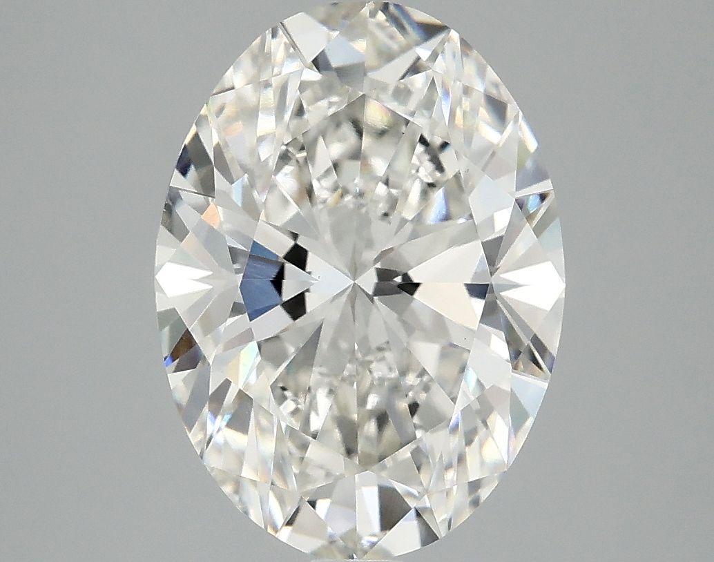 3.78 ct. oval Lab Grown Diamond front image
