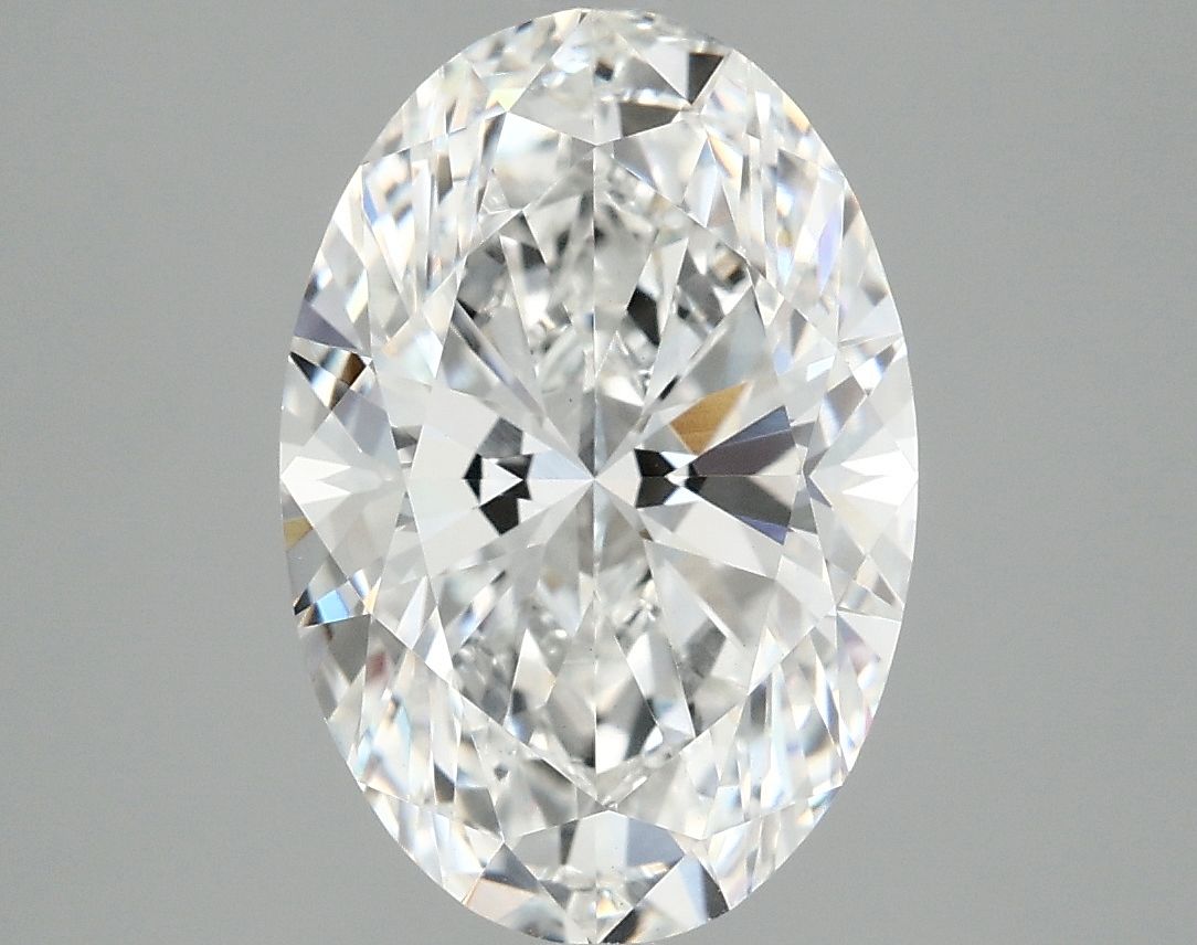 4.02 ct. oval Lab Grown Diamond front image