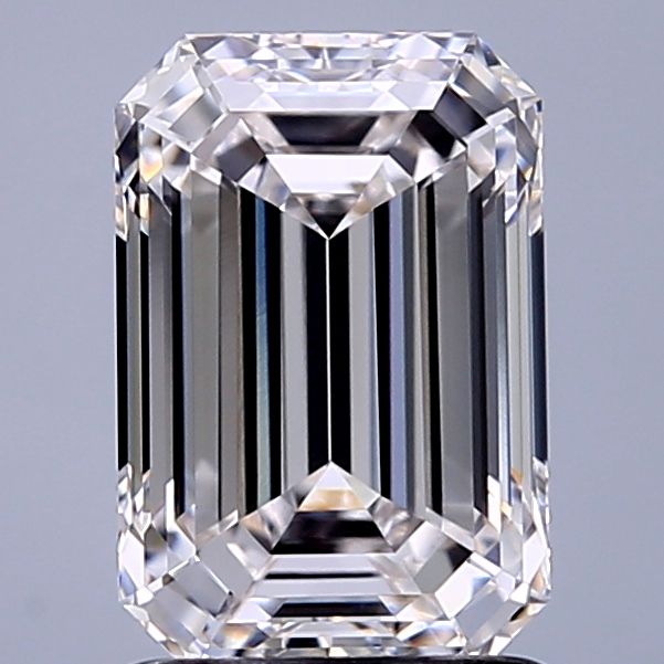1.74 ct. emerald Lab Grown Diamond front image