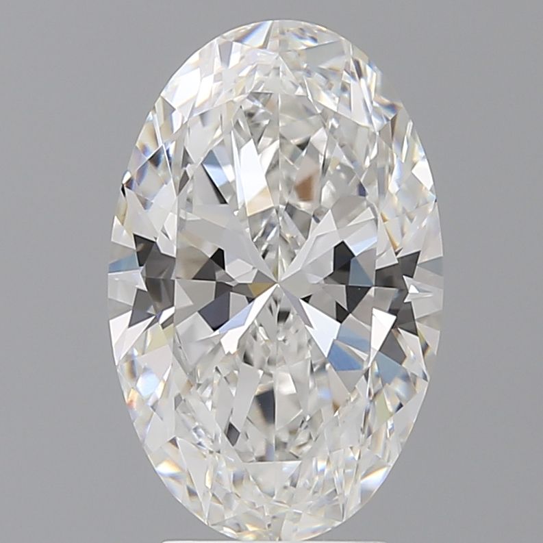 4.02 ct. oval Lab Grown Diamond front image