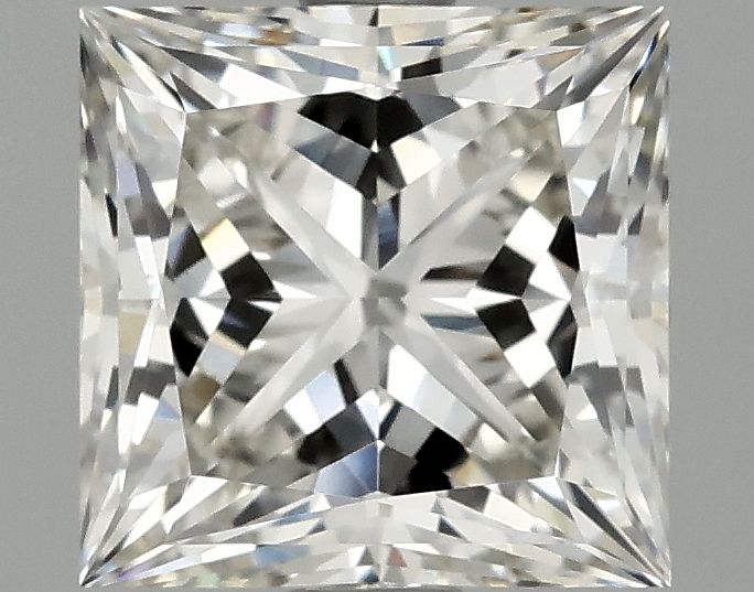 2.10 ct. princess Lab Grown Diamond front image